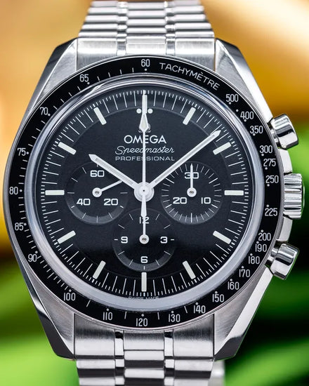 Omega Speedmaster Professional Moonwatch 42MM Black Dial Steel Bracelet (310.30.42.50.01.002)