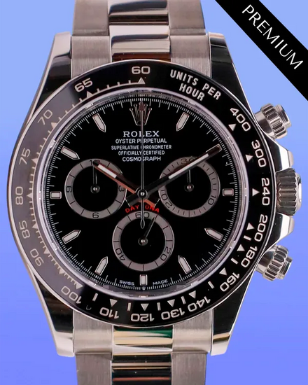 2025 Rolex Cosmograph Daytona 40MM Black Dial Oyster Bracelet (126500LN)