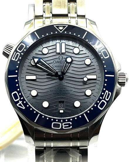 No Reserve - 2025 Omega Seamaster Diver 300M 42MM Grey Dial Steel Bracelet (210.30.42.20.06.001)
