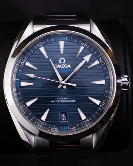 Omega Seamaster Aqua Terra 150M 41MM Blue Dial Steel Bracelet (220.10.41.21.03.001)