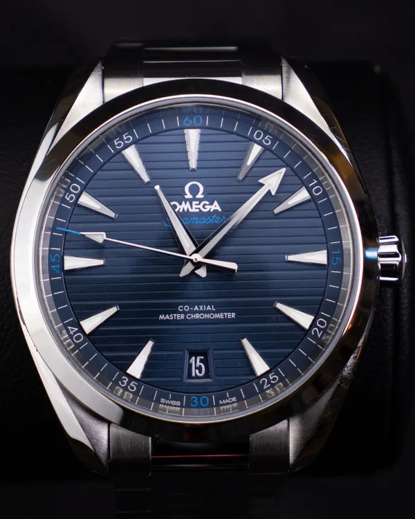 Omega Seamaster Aqua Terra 150M 41MM Blue Dial Steel Bracelet (220.10.41.21.03.001)