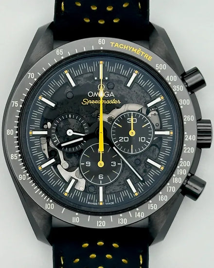 2021 Omega Speedmaster Dark Side of the Moon "Apollo 8" 44.25MM Black Dial Leather Strap (311.92.44.30.01.001)