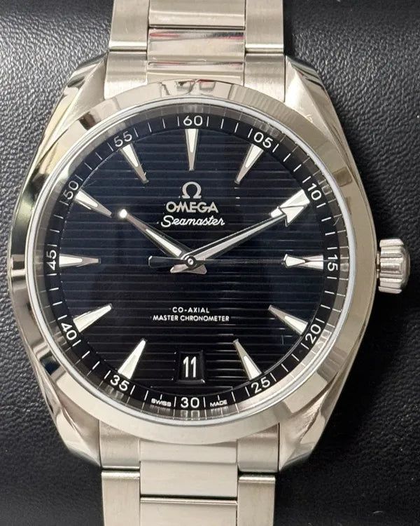 2023 Omega Seamaster Aqua Terra 41MM Black Dial Steel Bracelet (220.10.41.21.01.001)