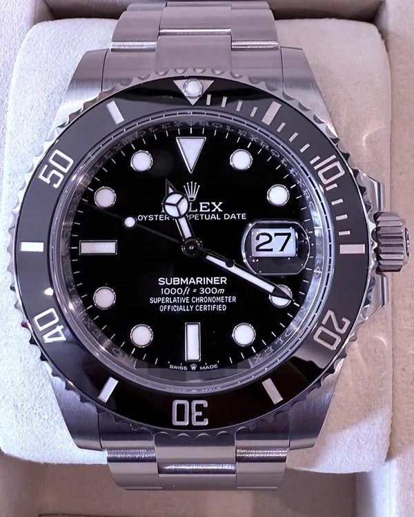 2025 Rolex Submariner Date 41MM Black Dial Oyster Bracelet (126610LN)