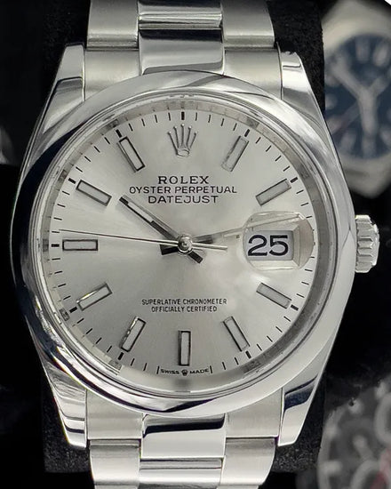 2023 Rolex Datejust 36MM Silver Dial Oyster Bracelet (126200)
