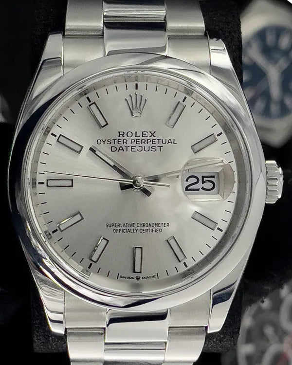 2023 Rolex Datejust 36MM Silver Dial Oyster Bracelet (126200)