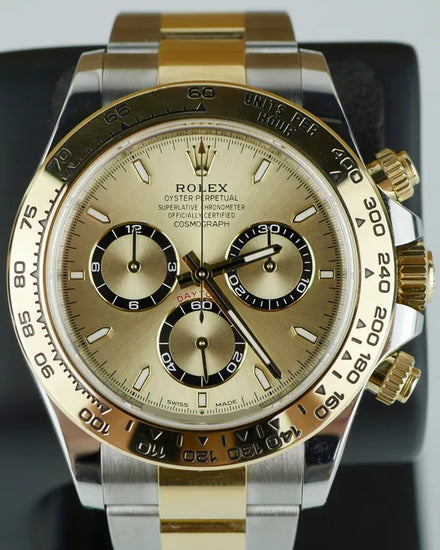 2024 Rolex Cosmograph Daytona 40MM Champagne Dial Two-Tone Oyster Bracelet (126503)