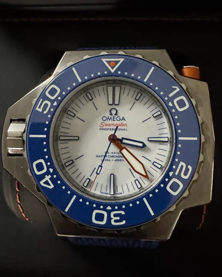 2023 Omega Seamaster Ploprof 48MM White Dial Rubber Strap (227.90.55.21.04.001)