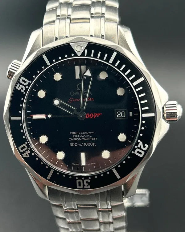 Omega Seamaster Diver 300M "James Bond 007" L.E. 41MM Black Dial Steel Bracelet (212.30.41.20.01.001)