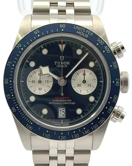 2024 Tudor Black Bay Chrono 41MM Blue Dial Steel Bracelet (79360B)
