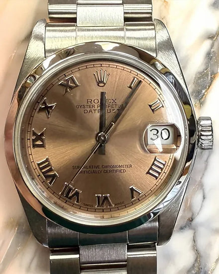 Rolex Datejust 31MM Salmon Dial Oyster Bracelet (78240)