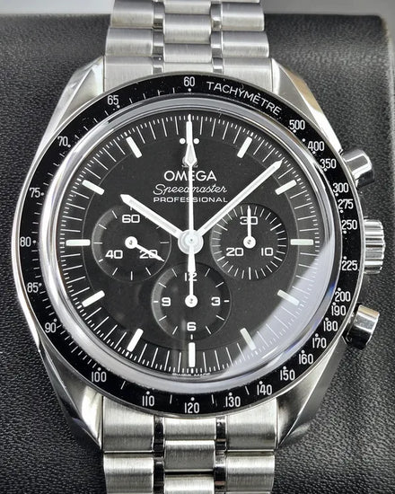 2021 Omega Speedmaster Professional Moonwatch 42MM Black Dial Steel Bracelet (310.30.42.50.01.002)