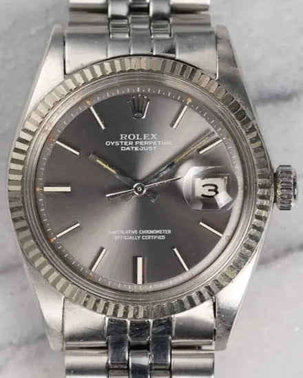 Rolex Datejust 36MM Grey Dial Jubilee Bracelet (1601)