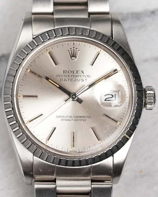 Rolex Datejust 36MM Silver Dial Oyster Bracelet (16030)