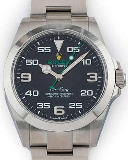 2022 Rolex Air-King 40MM Black Dial Oyster Bracelet (126900)