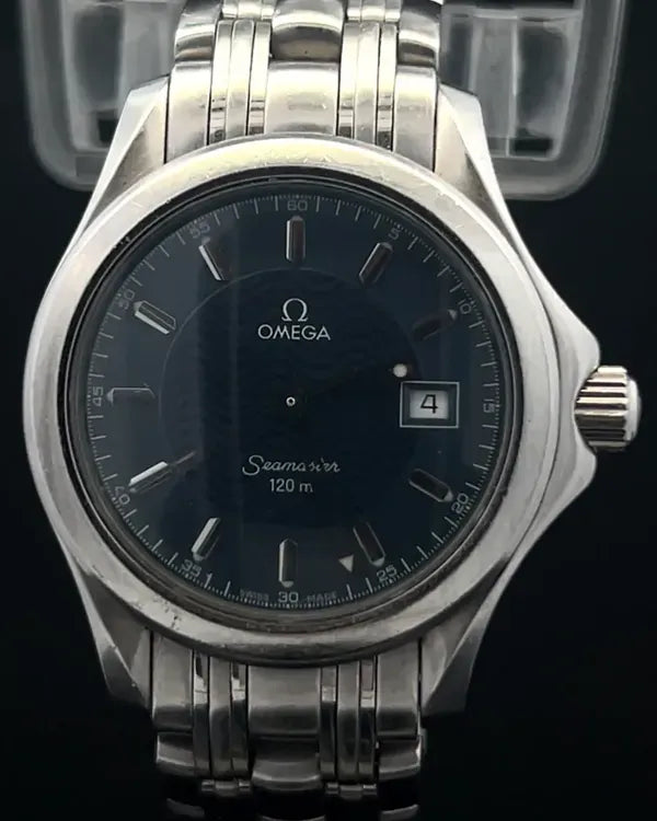 Omega Seamaster 120M 36.25MM Quartz Blue Dial Steel Bracelet (2511.81.00)