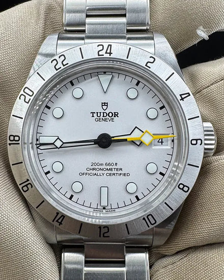 No Reserve - 2025 Tudor Black Bay Pro GMT 39MM White Dial Steel Bracelet (79470)