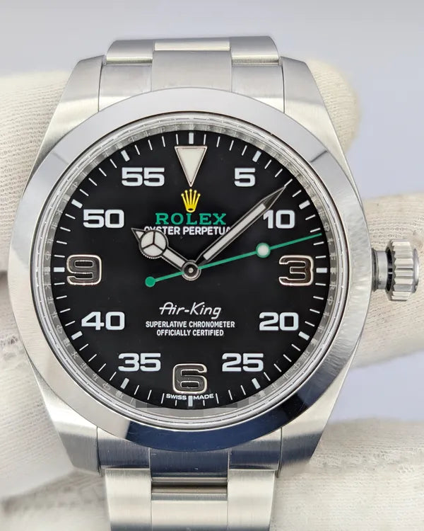 2021 Rolex Air-King 40mm Black Dial Oyster Bracelet (116900)