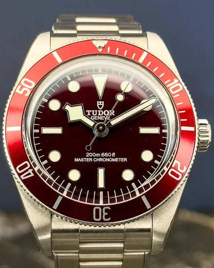 2025 Tudor Black Bay '58 39MM Red Dial Steel Bracelet (7939A1A0RU)