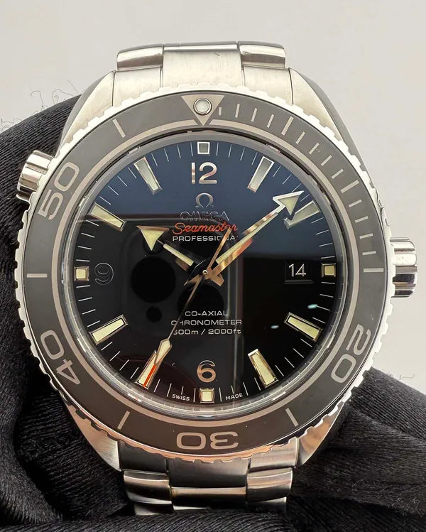 Omega Seamaster Planet Ocean 600M 45.5MM Black Dial Steel Bracelet (232.30.46.21.01.001)