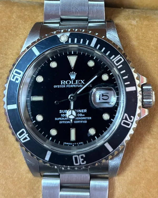 (OSCAR) Rolex Submariner Date 40MM Black Dial Oyster Bracelet (16610)