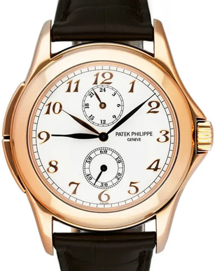 Patek Philippe Calatrava 37MM Silver Dial Leather Strap (5134R)