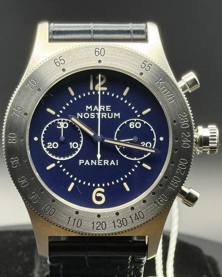 2018 Panerai Mare Nostrum L.E. 42MM Blue Dial Leather Strap (PAM00716)