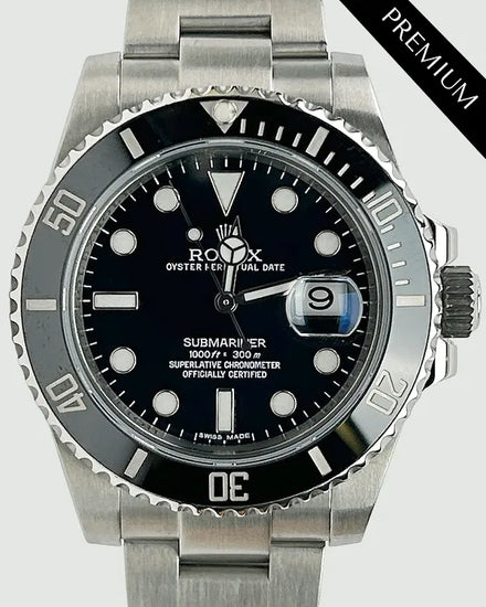 Rolex Submariner Date 40MM Black Dial Oyster Bracelet (116610LN)