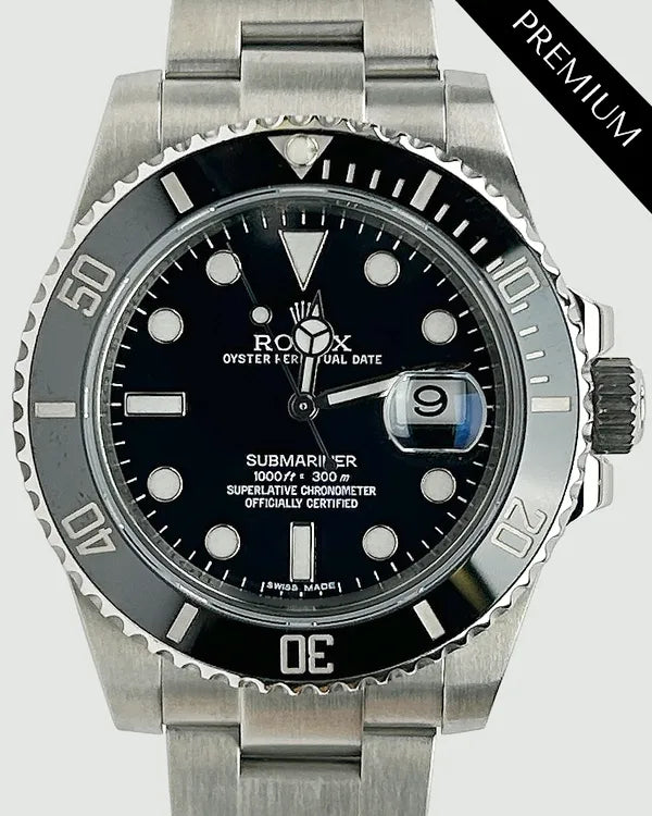Rolex Submariner Date 40MM Black Dial Oyster Bracelet (116610LN)