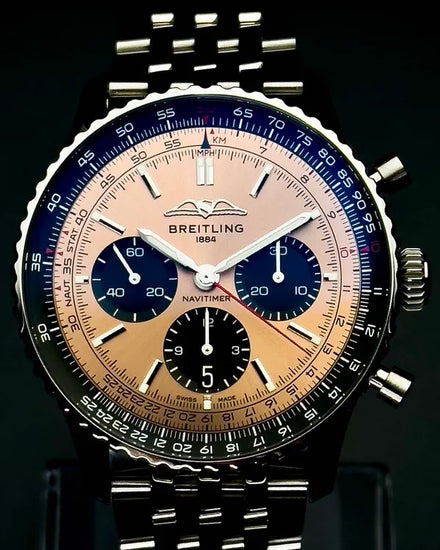 2023 Breitling Navitimer B01 43MM Bronze Dial Steel Bracelet (AB0138241K1A1)