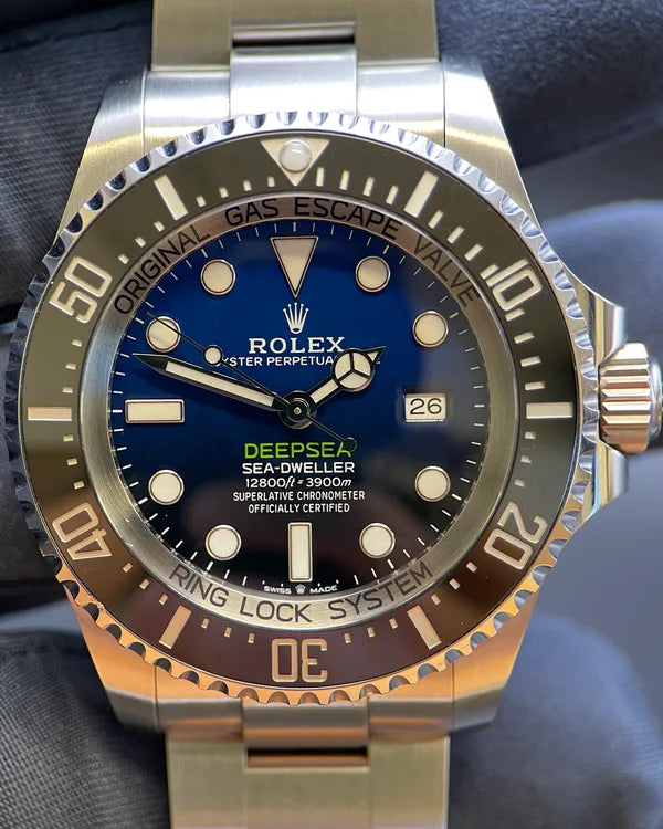 2019 Rolex Sea-Dweller Deepsea "James Cameron" 44MM Blue Dial Oyster Bracelet (126660)