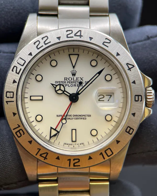1992 Rolex Explorer II "Polar" 40MM White Dial Oyster Bracelet (16570)
