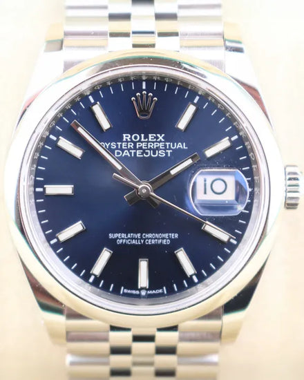 Rolex Datejust 36MM Blue Dial Jubilee Bracelet (126200)