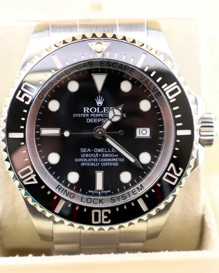 Rolex Sea-Dweller Deepsea 44MM Black Dial Oyster Bracelet (116660)