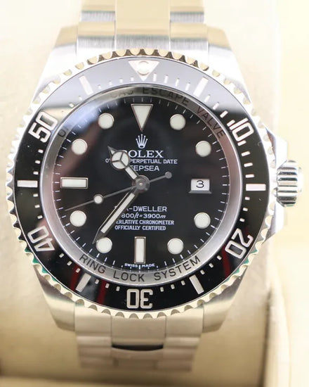 2009 (V Serial) Rolex Sea-Dweller Deepsea 44MM Black Dial Oyster Bracelet (116660)