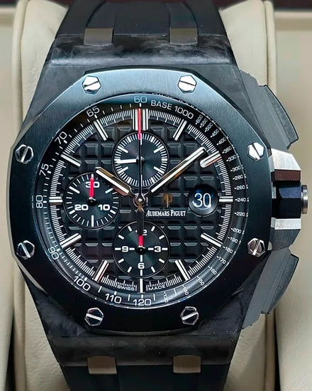 2013 Audemars Piguet Royal Oak Offshore Chronograph 44MM Black Dial Rubber Strap (26400AU.OO.A002CA.01)