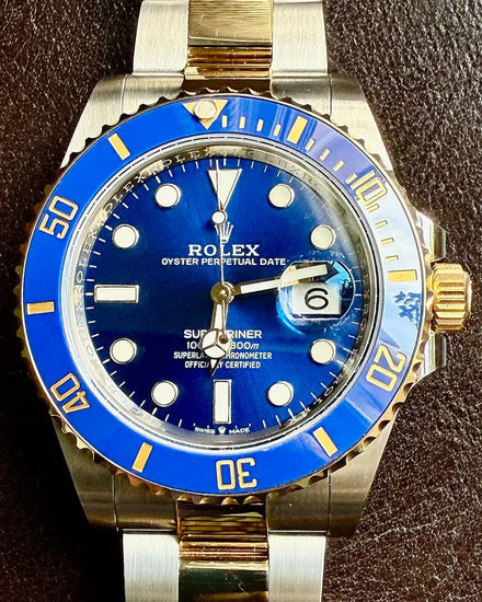 2025 Rolex Submariner "Bluesy" 41MM Blue Dial Two-Tone Oyster Bracelet (126613LB)