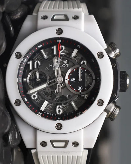 Hublot Big Bang Unico 45MM Skeleton Dial Rubber Strap (411.HX.1170.RX)