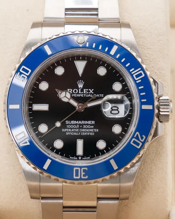 Rolex Submariner Date "Cookie Monster" 41MM Black Dial White Gold Oyster Bracelet (126619LB)