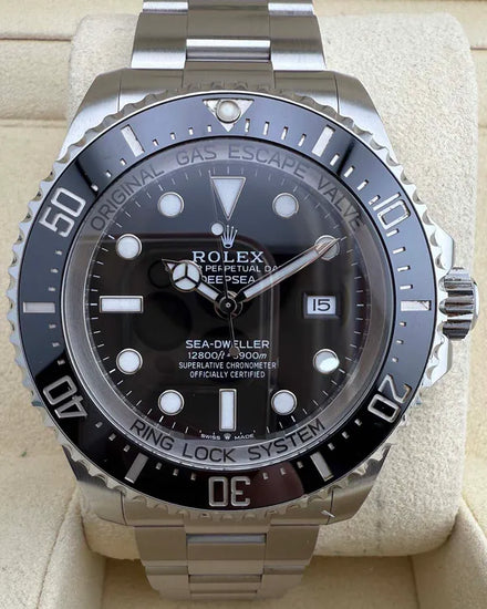 2019 Rolex Deepsea 44MM Black Dial Oyster Bracelet (126660)