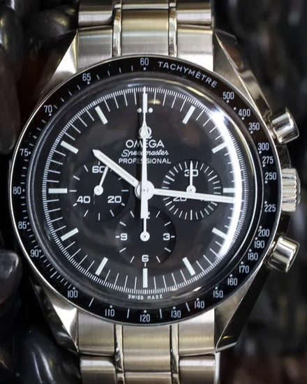 Omega Speedmaster Professional Moonwatch 42MM Black Dial Steel Bracelet (311.33.42.30.01.001)