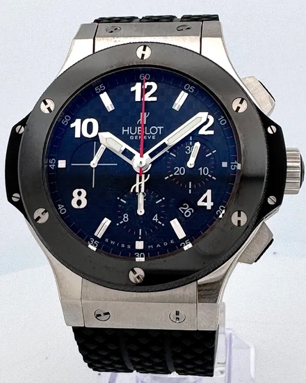 Hublot Big Bang 44MM Carbon Fiber Dial Rubber Strap (301.SB.131.RX)