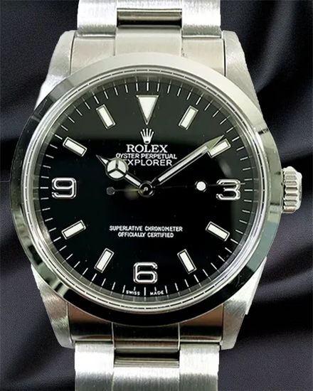 2006 Rolex Explorer 36MM Black Dial Oyster Bracelet (114270)