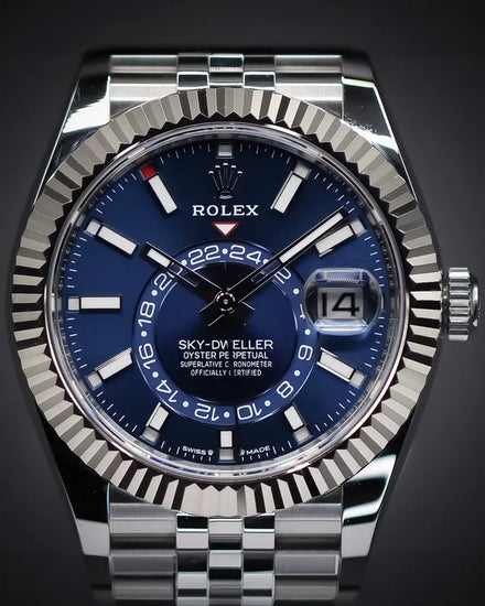 2025 Rolex Sky-Dweller 42MM Blue Dial Jubilee Bracelet (336934)