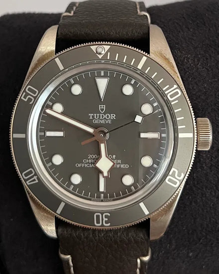 2021 Tudor Black Bay '58 925 39MM Grey Dial Leather Strap (79010SG)