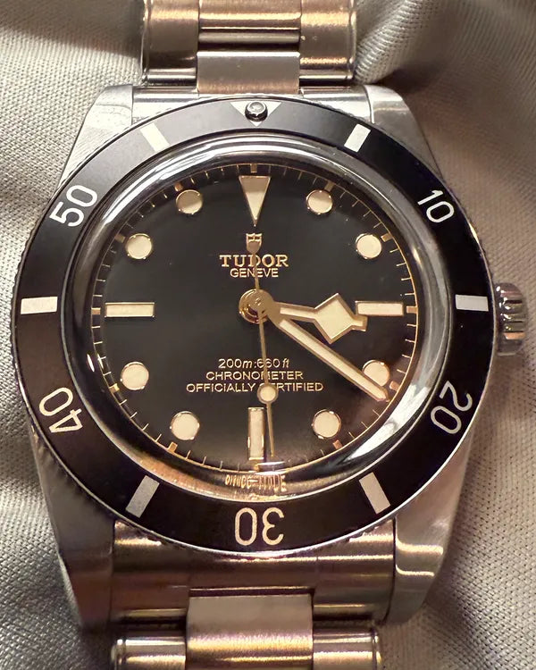 2024 Tudor Black Bay 54 37MM Black Dial Steel Bracelet (79000N)