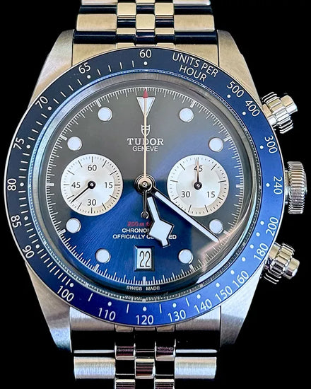 No Reserve - 2024 Tudor Black Bay Chrono 41MM Blue Dial Steel Bracelet (79360B)