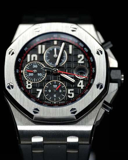 2016 Audemars Piguet Royal Oak Offshore "Vampire" 42MM Black Dial Rubber Strap (26470ST.OO.A101CR.01)