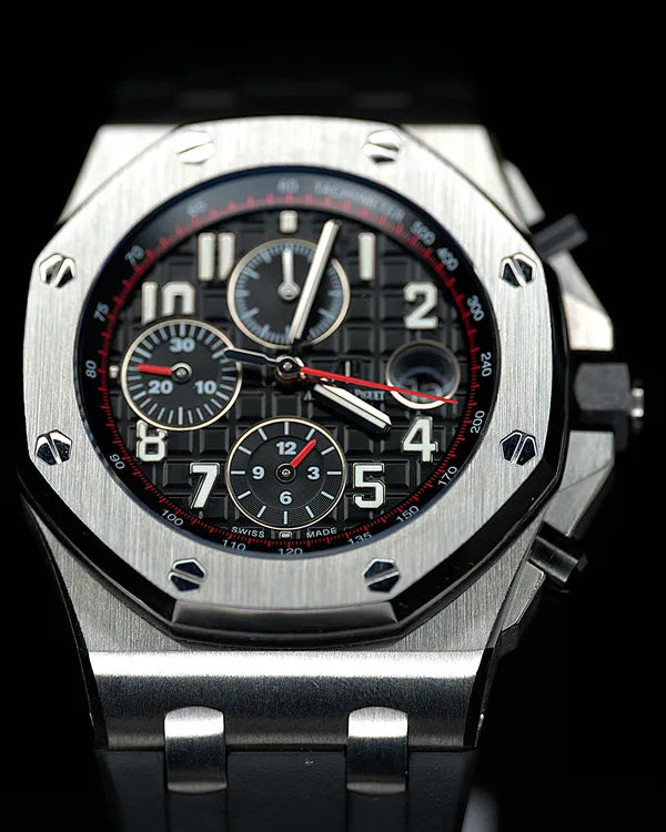 2016 Audemars Piguet Royal Oak Offshore "Vampire" 42MM Black Dial Rubber Strap (26470ST.OO.A101CR.01)
