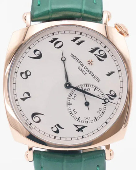 Vacheron Constantin Historiques "American 1921" 40MM Silver Dial Leather Strap (82035/000R-9359)